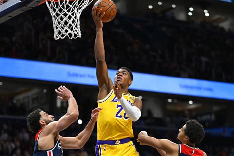 lakers starting lineup tonight|Lakers surge with Rui Hachimura comfortable in starting lineup.